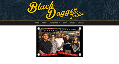 Desktop Screenshot of blackdaggertattoo.net