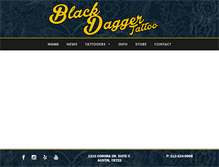 Tablet Screenshot of blackdaggertattoo.net